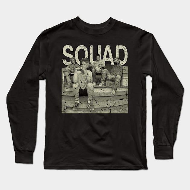 SQUAD THE BEST Long Sleeve T-Shirt by DESIPRAMUKA